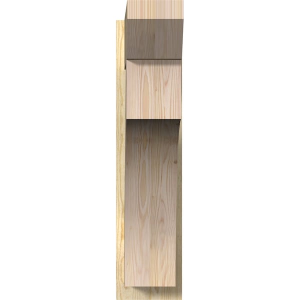 Westlake Slat Rough Sawn Outlooker, Douglas Fir, 8W X 28D X 34H